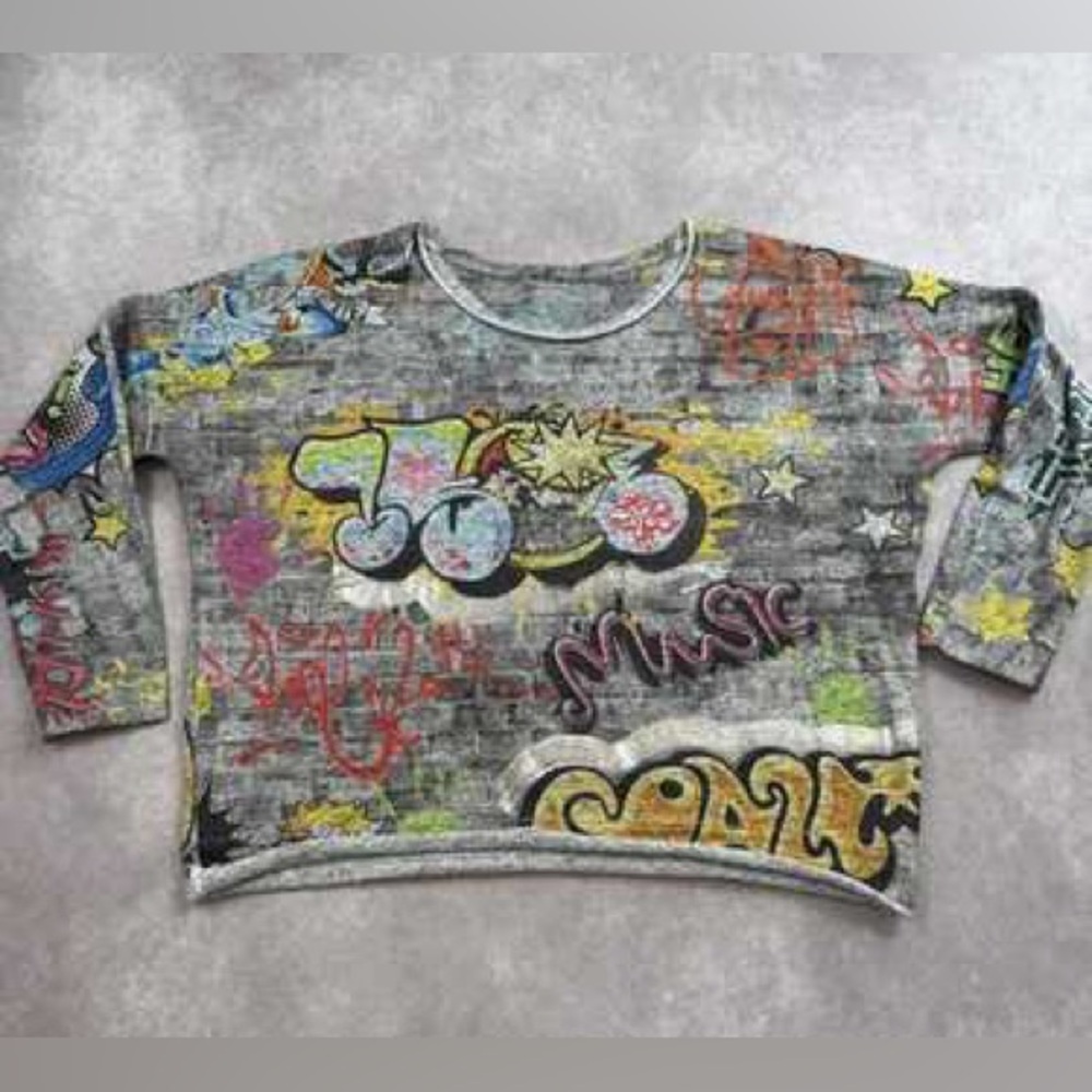 Colorful Graphic  Shirt